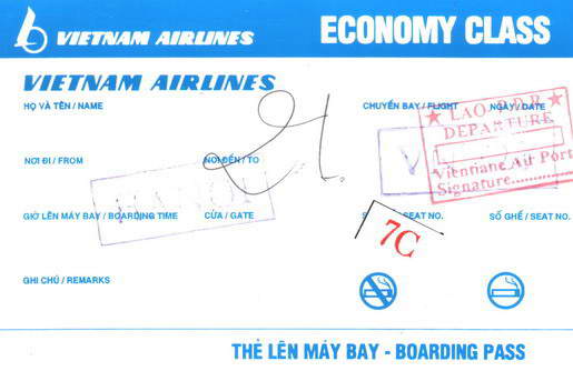 vietnam airlines boarding pass